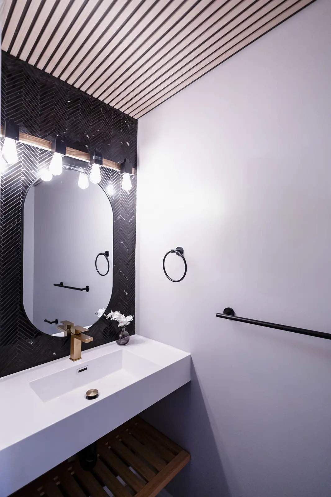 Modern kitchen transformation with custom cabinetry and quartz countertops