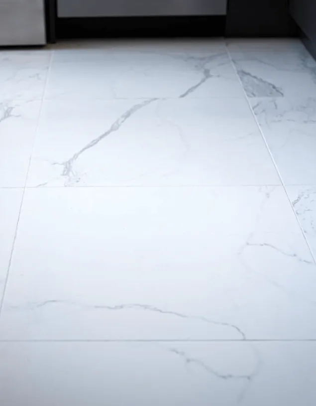 kitchen flooring installation