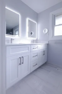 Vaughan Blue Marble Ensuite Upgrade