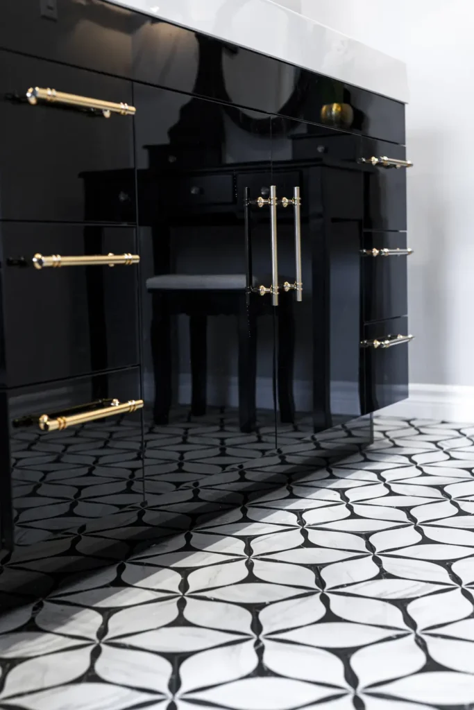 bathroom flooring in York Mills