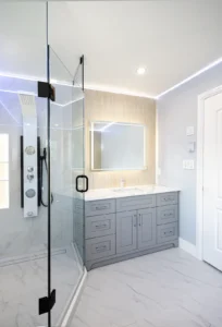 Rosedale — Modern Spa Ensuite Renovation - View 5