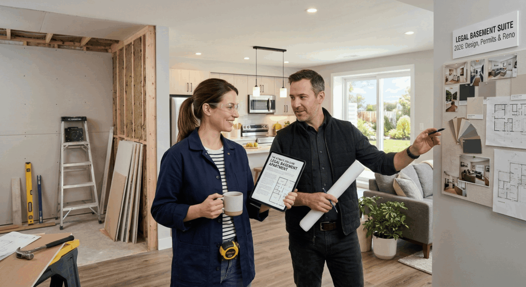 Building a legal basement apartment