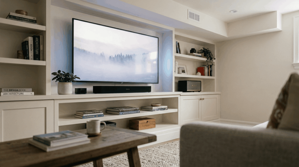 basement remodeling in Bridle Path