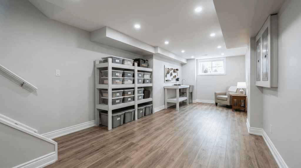 basement renovation in Ajax