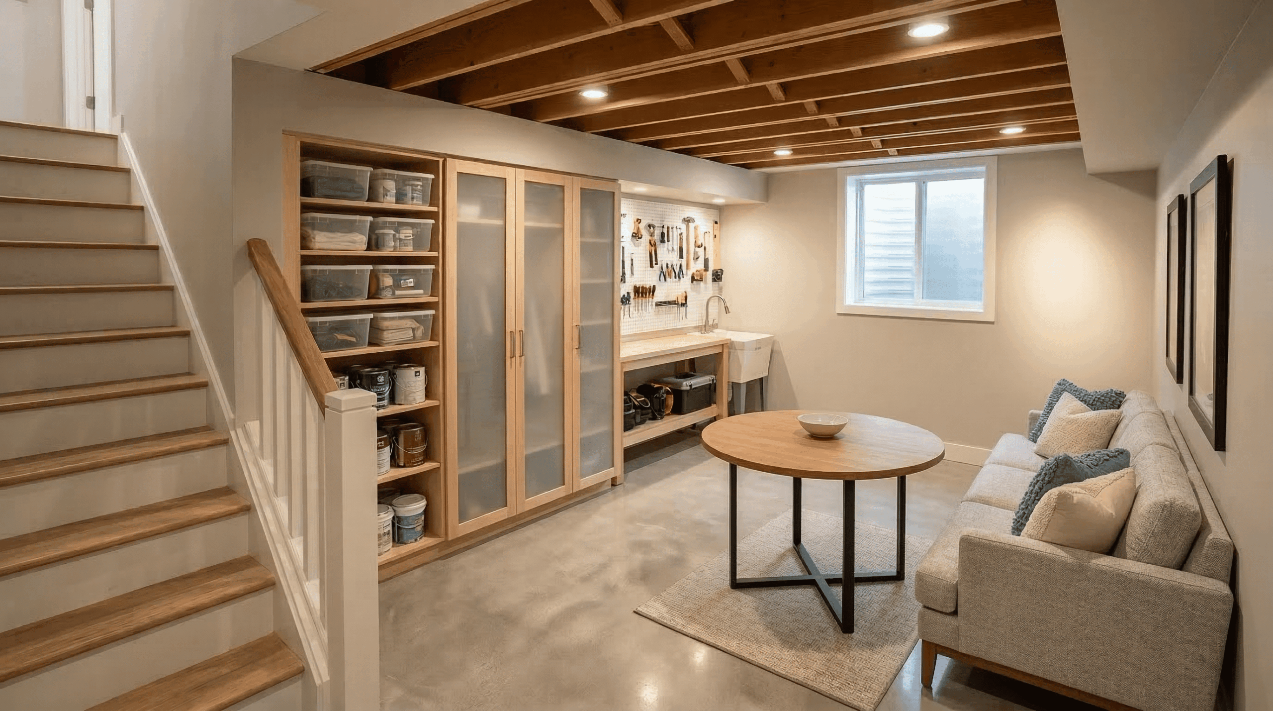basement renovation in Barrie