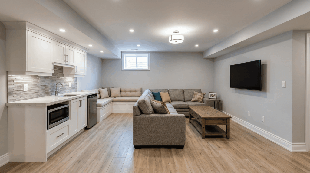 basement renovation in Georgetown