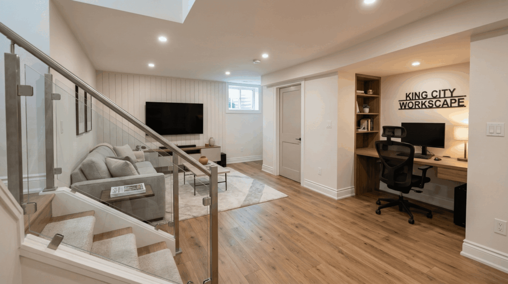 basement renovation in King City