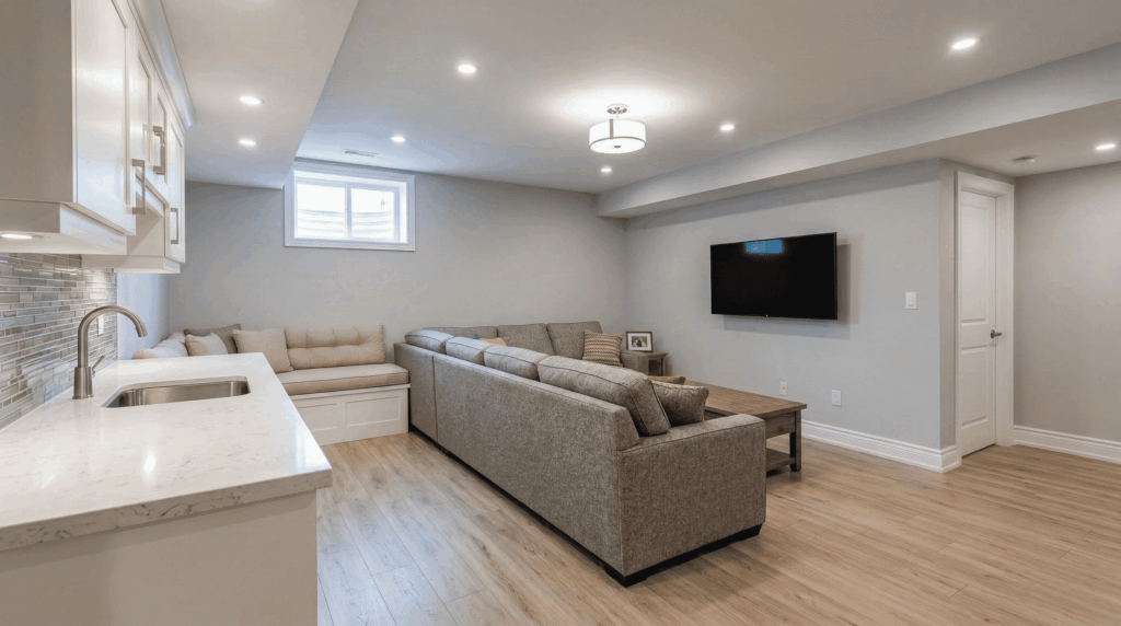 basement renovations contractor in Georgetown