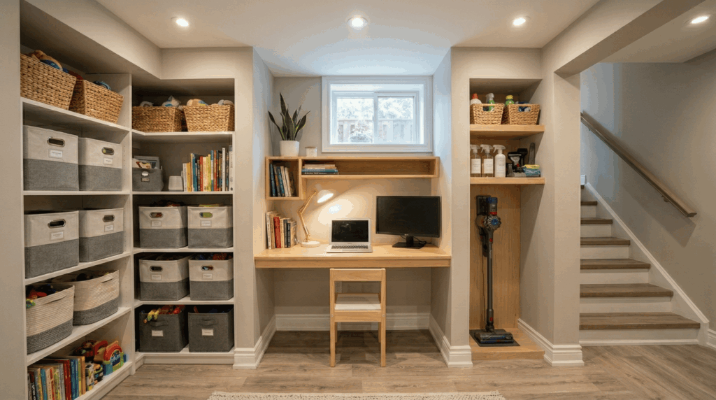 basement renovation in Milton