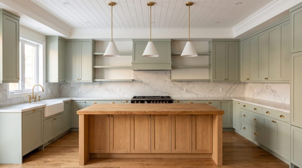 Modern renovated kitchen in a Toronto home